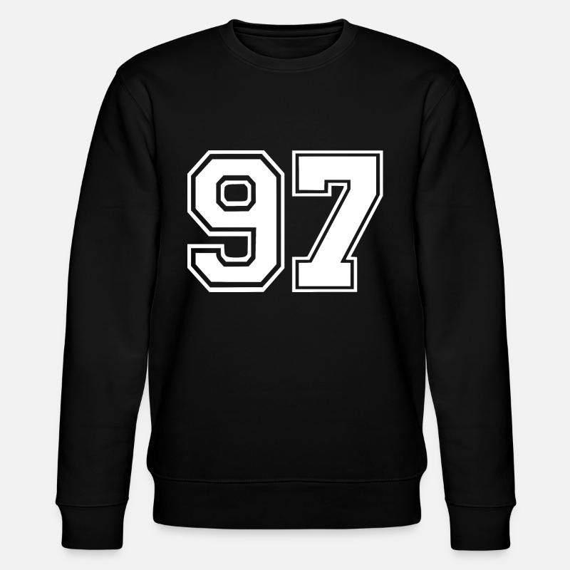 97 - Stanley/Stella Unisex Bio-Sweatshirt CHANGER  - Schwarz