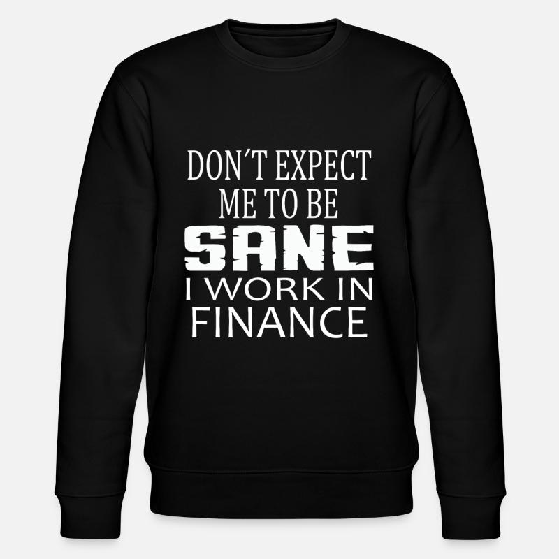 Comptable Finances Comptabilité Comptable - Sweat bio CHANGER Stanley/Stella Unisexe - noir