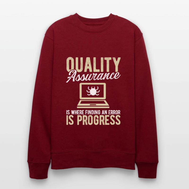 Quality Assurance Code Testing QA Engineering Test Stanley/Stella Unisex Bio-Sweatshirt CHANGER 