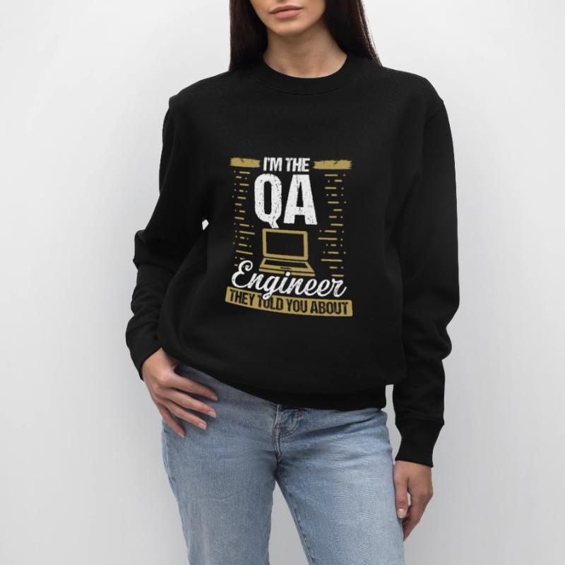 QA Engineering Code Quality Assurance Software Stanley/Stella Unisex Bio-Sweatshirt CHANGER 