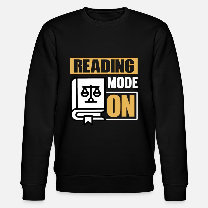 MODE LECTURE ACTIVÉ - Avocat Étudiant en droit - Sweat bio CHANGER Stanley/Stella Unisexe - noir