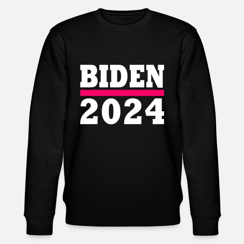 Joe biden 2024 - Stanley/Stella Unisex Bio-Sweatshirt CHANGER  - Schwarz