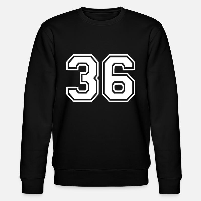 36 - Stanley/Stella Unisex Bio-Sweatshirt CHANGER  - Schwarz