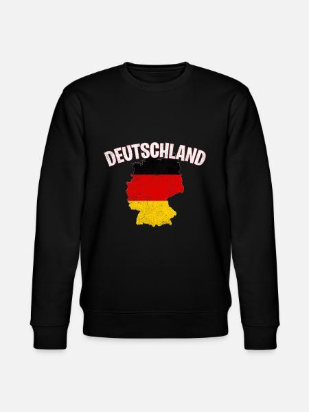 Deutschland - Stanley/Stella Unisex Bio-Sweatshirt CHANGER - Schwarz