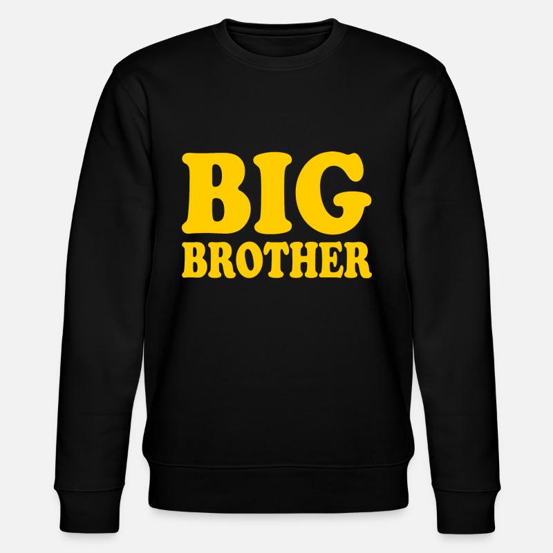 Big brother - Stanley/Stella Unisex Bio-Sweatshirt CHANGER  - Schwarz
