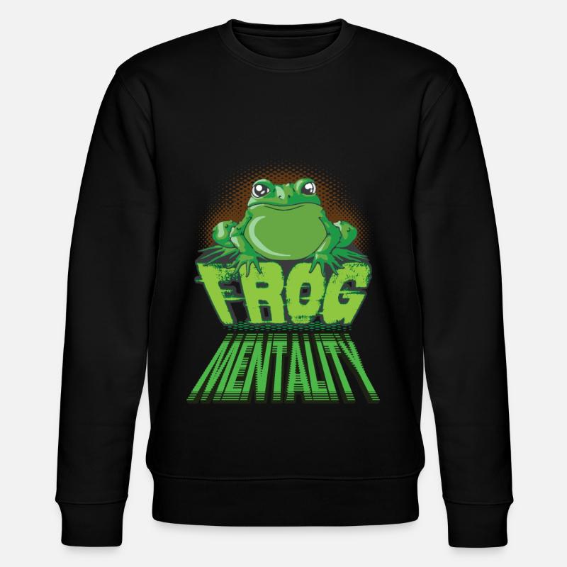 grenouille - Sweat bio CHANGER Stanley/Stella Unisexe - noir
