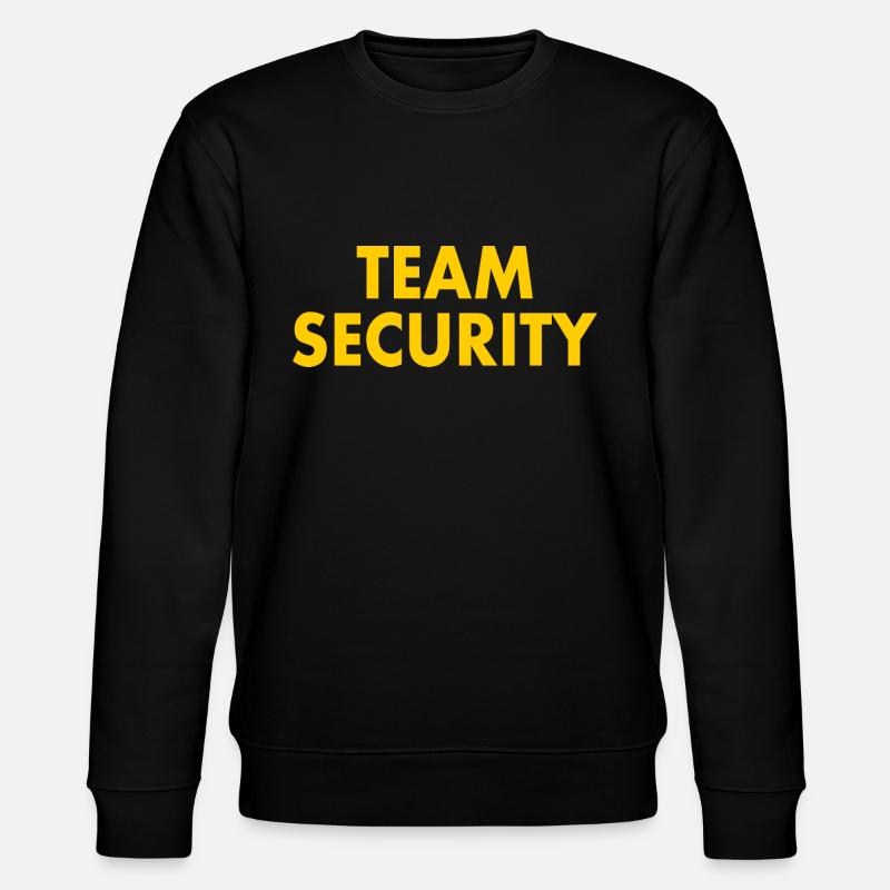 Team security - Sweat bio CHANGER Stanley/Stella Unisexe - noir