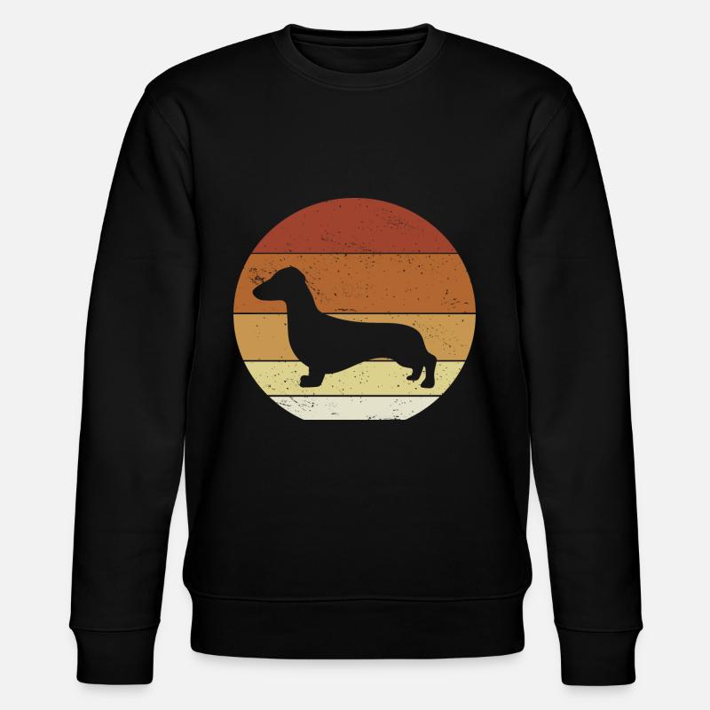 Idée cadeau teckel - Sweat bio CHANGER Stanley/Stella Unisexe - noir