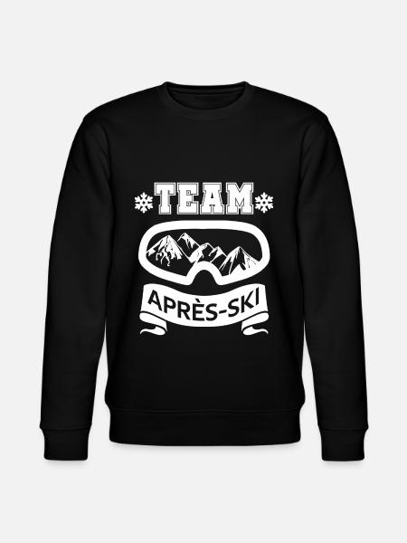 Apres Ski Team - Stanley/Stella Unisex Bio-Sweatshirt CHANGER - Schwarz