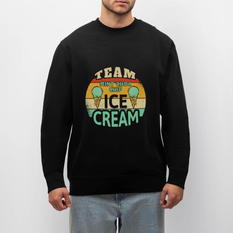 Team Mint Choc Eiswaffel Eiscreme Eis Stanley/Stella Unisex Bio-Sweatshirt CHANGER 