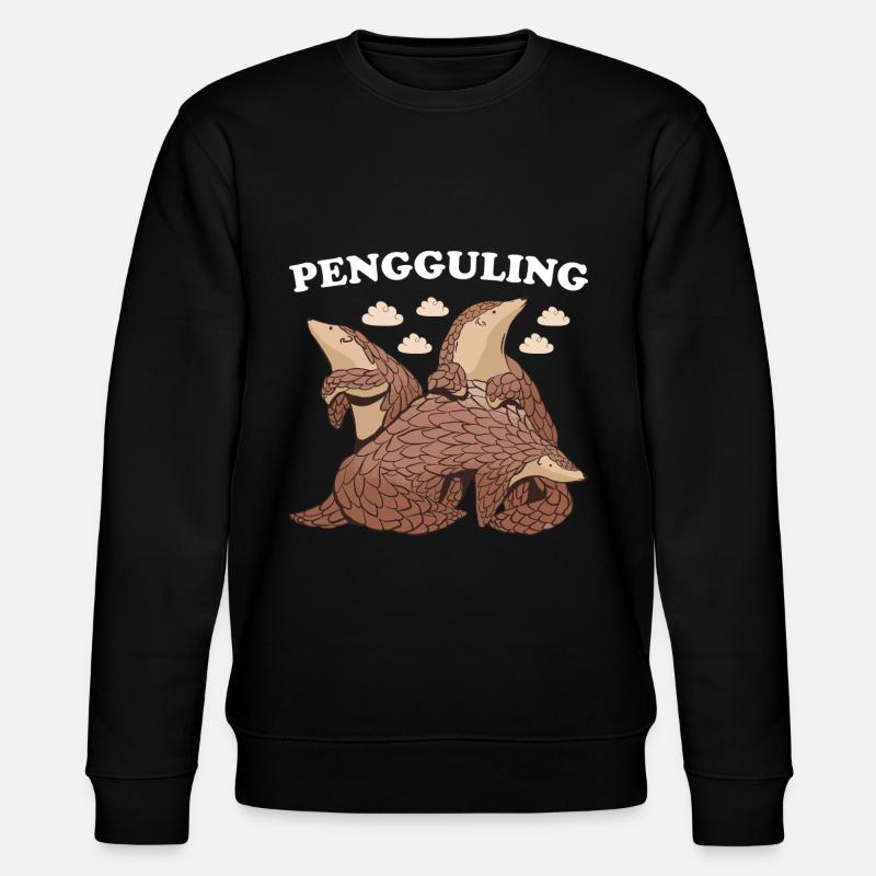 Pengguling Pangolin - Sweat bio CHANGER Stanley/Stella Unisexe - noir