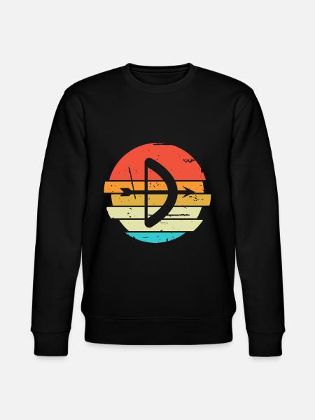 Archery Gift Saying Archery - Stanley/Stella CHANGER Unisex Organic Sweatshirt - black