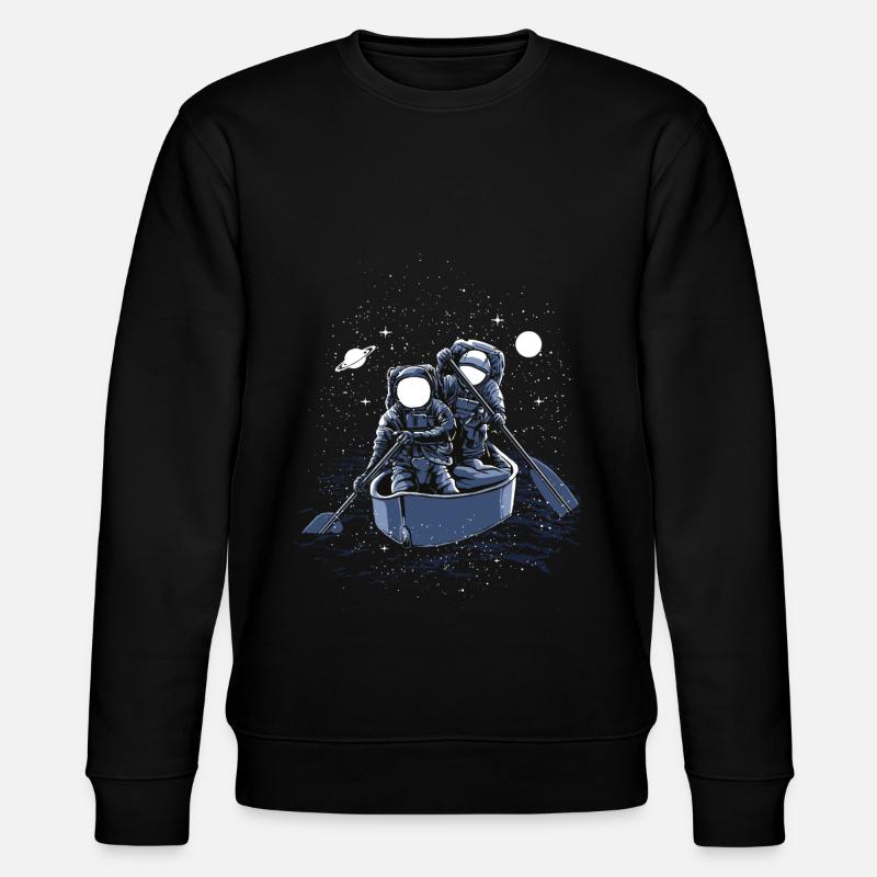 Vol spatial de l'astronaute - Sweat bio CHANGER Stanley/Stella Unisexe - noir