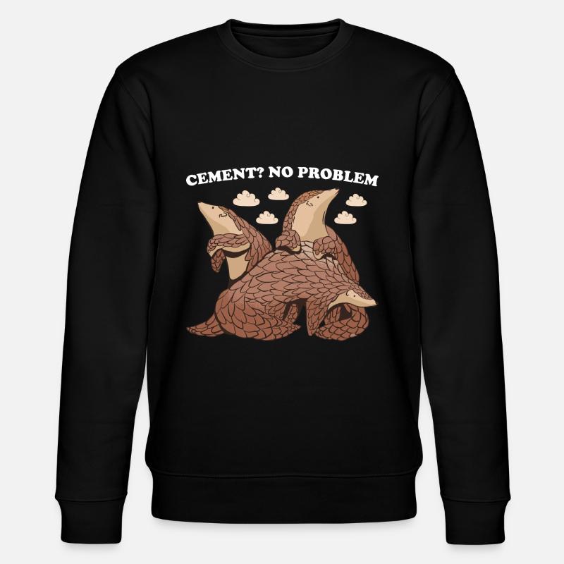 Ciment? Aucun problème! Pangolin - Sweat bio CHANGER Stanley/Stella Unisexe - noir