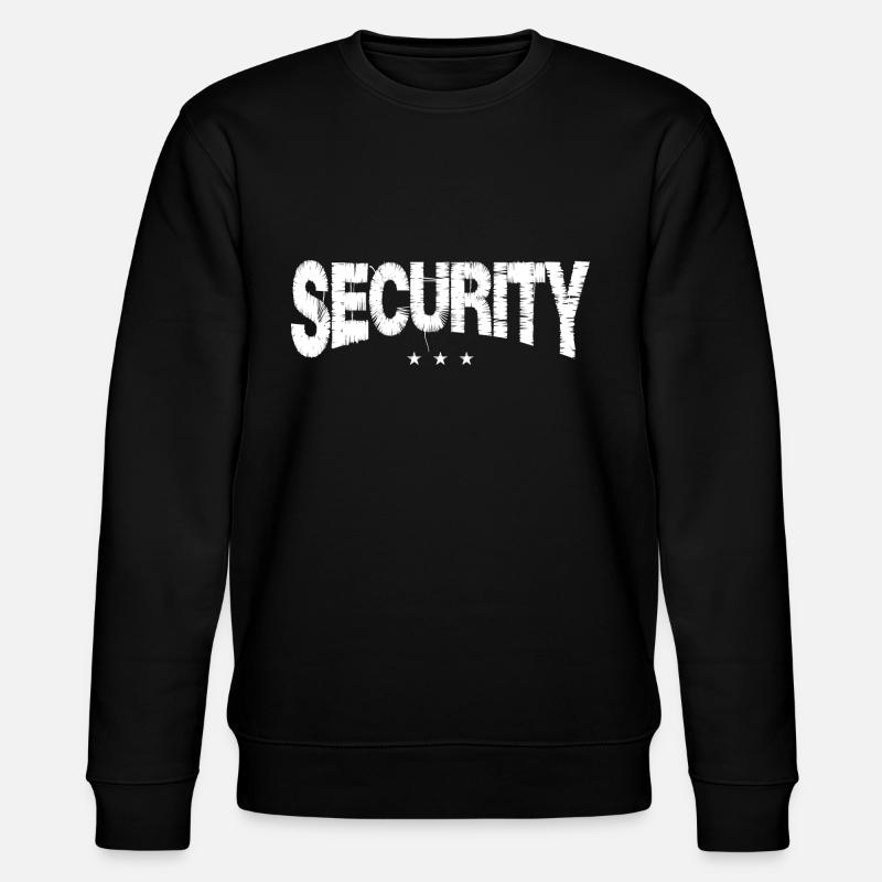 Security Sicherheitsdienst Party - Stanley/Stella CHANGER Unisex Organic Sweatshirt - black