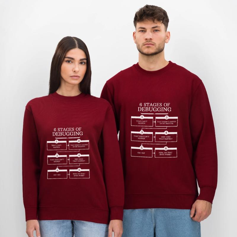 Debugging Programmierer Geschenk Programmieren Stanley/Stella Unisex Bio-Sweatshirt CHANGER 