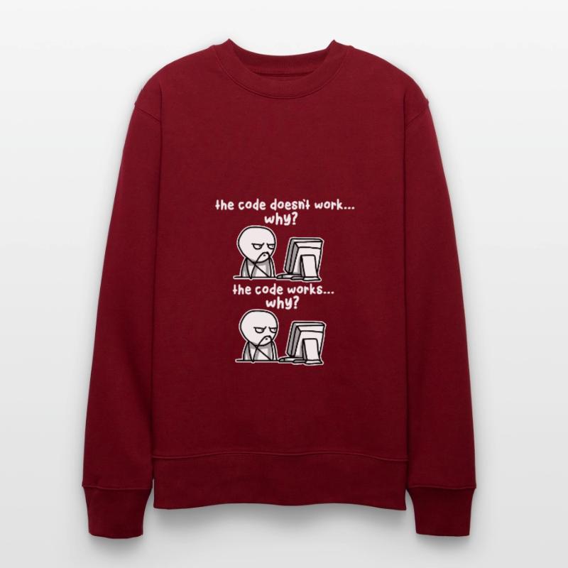 Code de programmation Computer Programmer Software Sweat bio CHANGER Stanley/Stella Unisexe