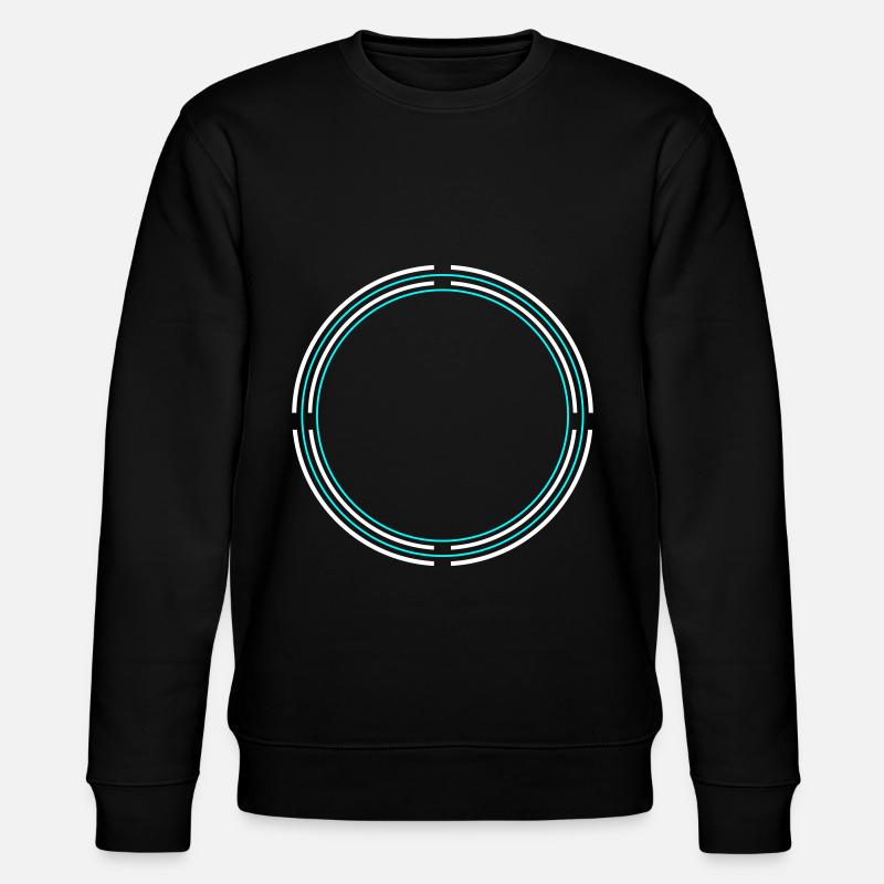 Icône de cercle - Sweat bio CHANGER Stanley/Stella Unisexe - noir