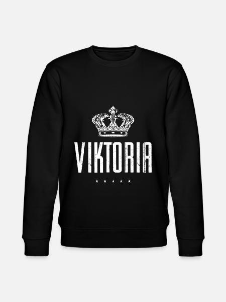 Viktoria - Stanley/Stella Unisex Bio-Sweatshirt CHANGER - Schwarz