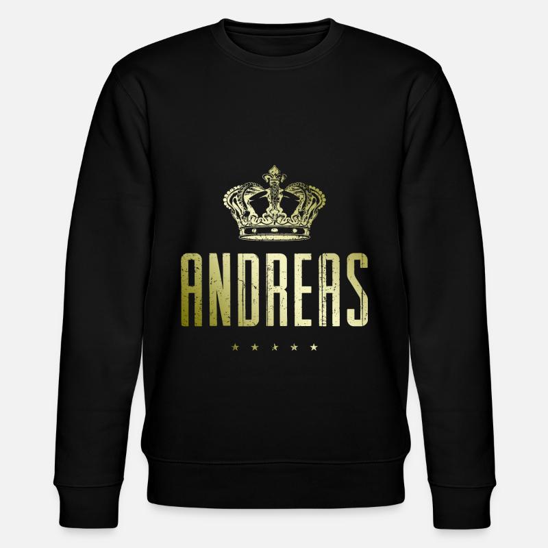 Andreas - Stanley/Stella Unisex Bio-Sweatshirt CHANGER  - Schwarz