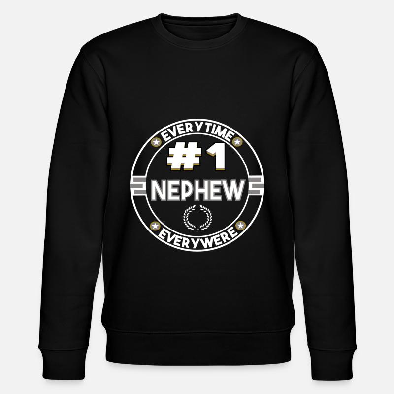Neveu - Neveu numéro un - Sweat bio CHANGER Stanley/Stella Unisexe - noir
