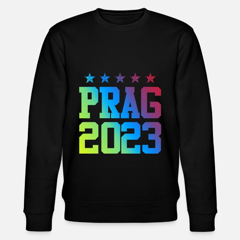 Prague 2023 - Stanley/Stella CHANGER Unisex Organic Sweatshirt - black