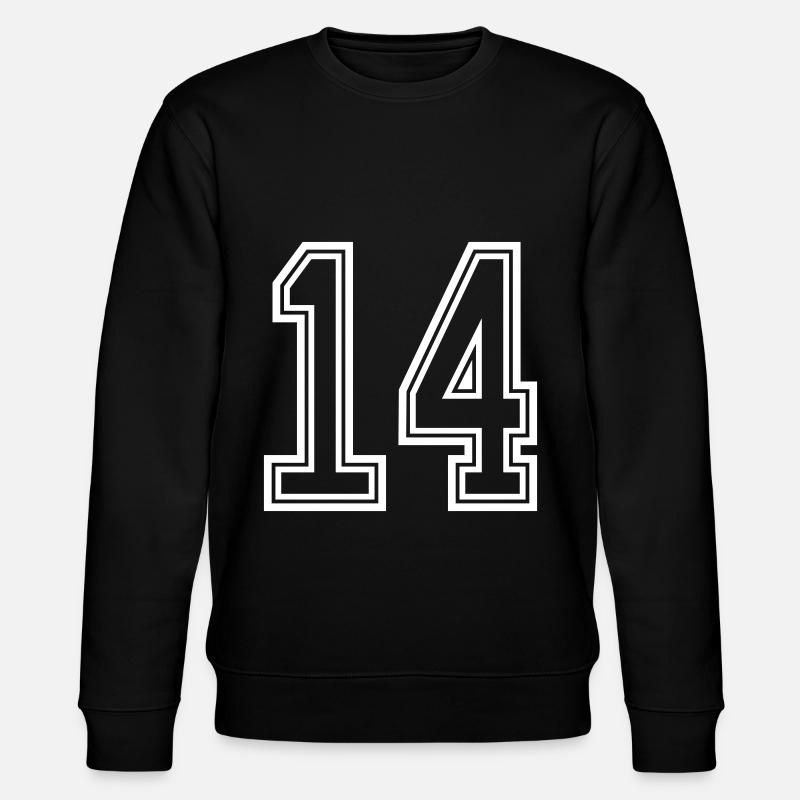 Symbole numérique 14 - Sweat bio CHANGER Stanley/Stella Unisexe - noir