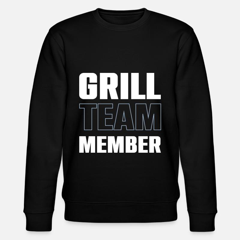 Grill Team - Stanley/Stella Unisex Bio-Sweatshirt CHANGER - Schwarz