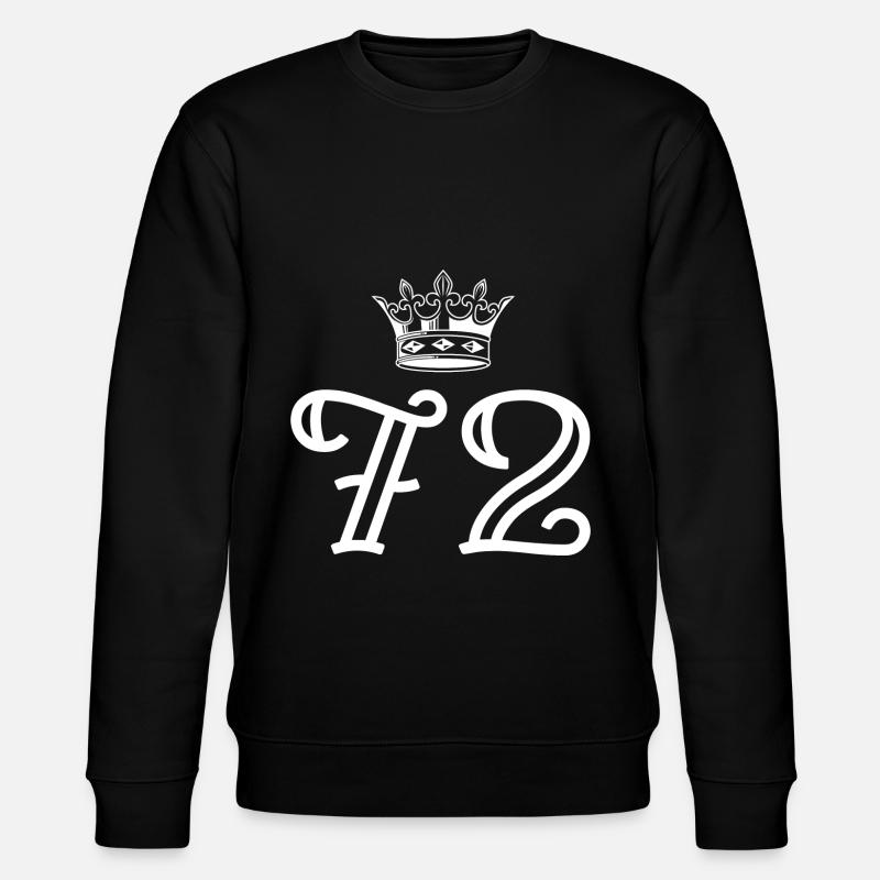 72 Couronne numérique - Sweat bio CHANGER Stanley/Stella Unisexe - noir