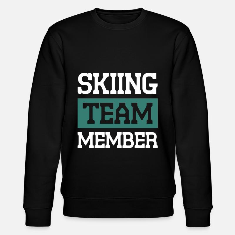 Skiing Team - Stanley/Stella CHANGER Unisex Organic Sweatshirt - black