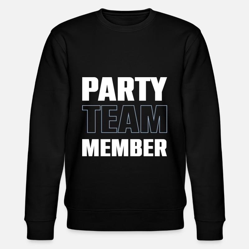 Équipe de fête - Sweat bio CHANGER Stanley/Stella Unisexe - noir