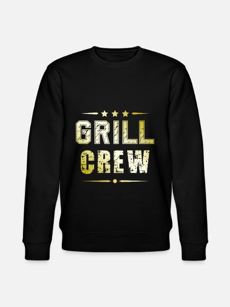 Grill Crew - Stanley/Stella Unisex Bio-Sweatshirt CHANGER  - Schwarz