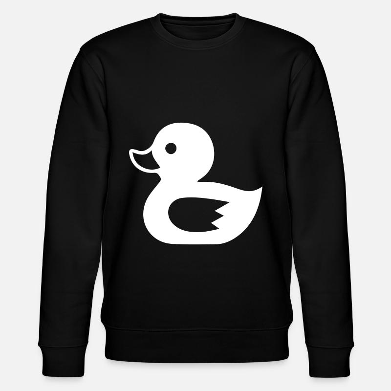 Ente Icon - Stanley/Stella Unisex Bio-Sweatshirt CHANGER  - Schwarz