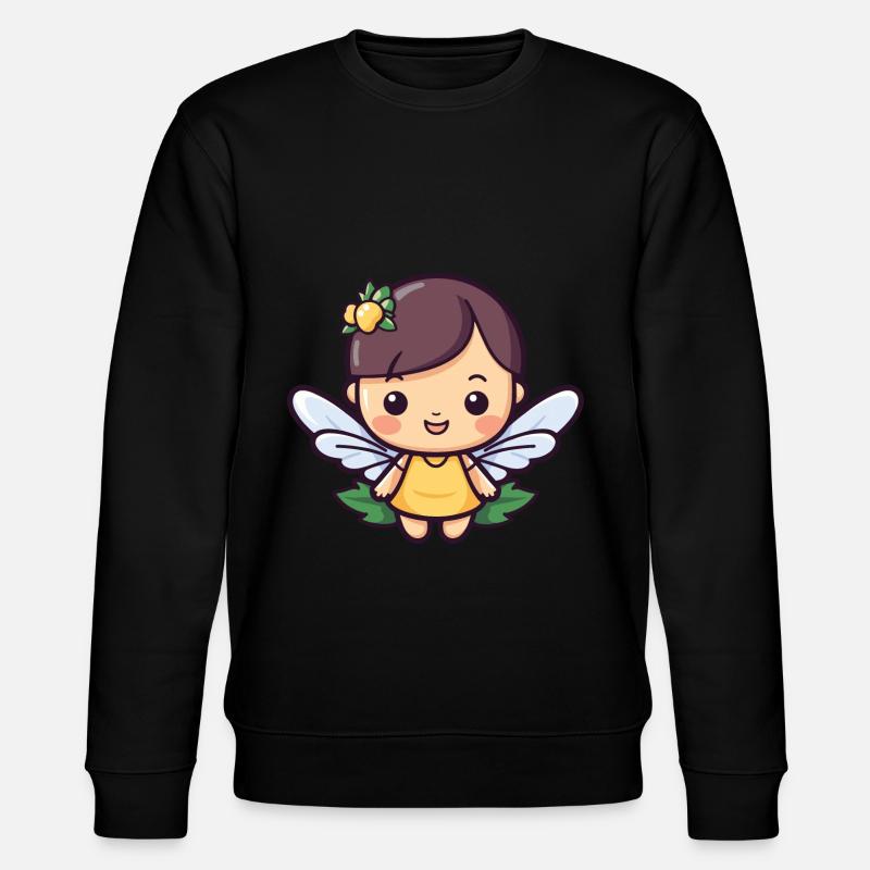 Fée Mignon Conte de fées - Sweat bio CHANGER Stanley/Stella Unisexe - noir