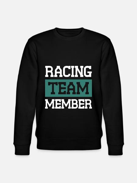 Racing Team - Stanley/Stella Unisex Bio-Sweatshirt CHANGER  - Schwarz