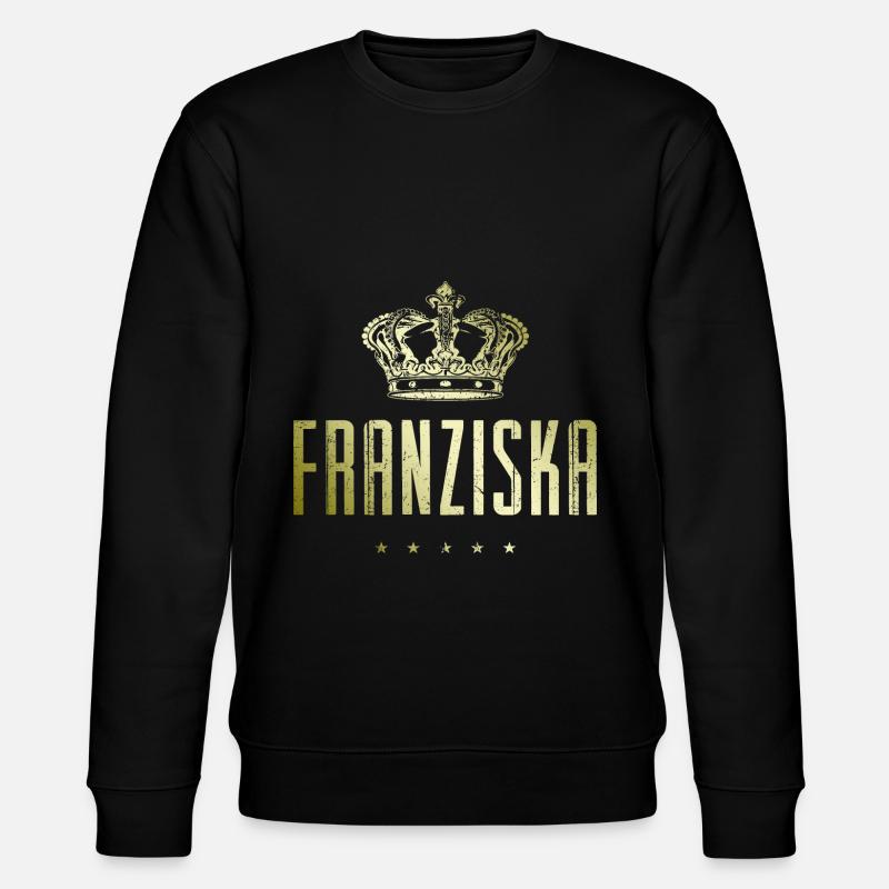 Franziska - Stanley/Stella Unisex Bio-Sweatshirt CHANGER  - Schwarz