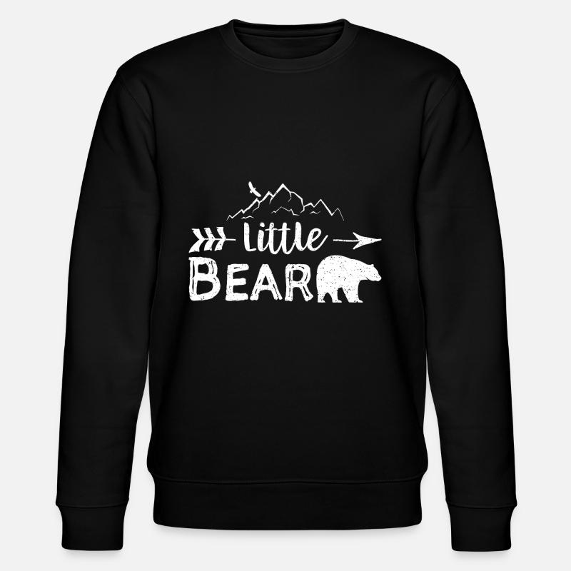 Little Bear - camping - Sweat bio CHANGER Stanley/Stella Unisexe - noir