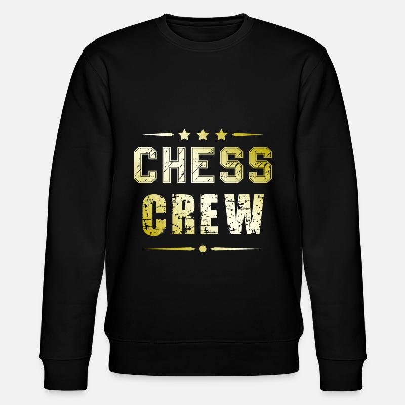 Chess Crew - Stanley/Stella Unisex Bio-Sweatshirt CHANGER  - Schwarz