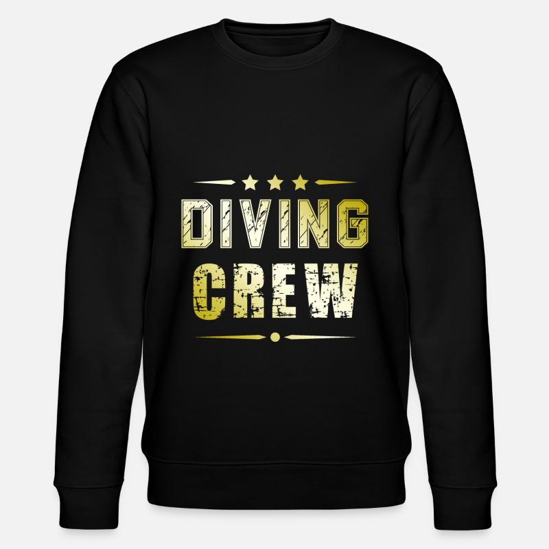 Diving Crew - Stanley/Stella Unisex Bio-Sweatshirt CHANGER  - Schwarz