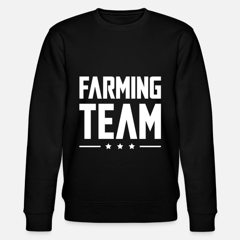 Équipe agricole - Sweat bio CHANGER Stanley/Stella Unisexe - noir