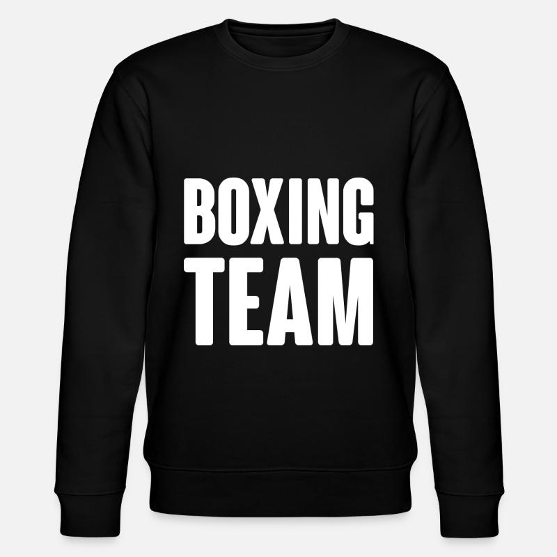 Boxing Team - Stanley/Stella Unisex Bio-Sweatshirt CHANGER  - Schwarz