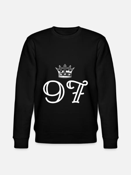 97 Number crown - Stanley/Stella CHANGER Unisex Organic Sweatshirt - black