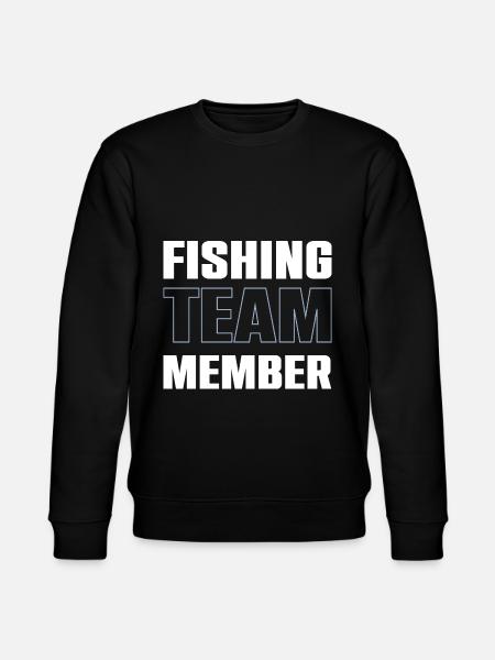 Fishing Team - Stanley/Stella CHANGER Unisex Organic Sweatshirt - black