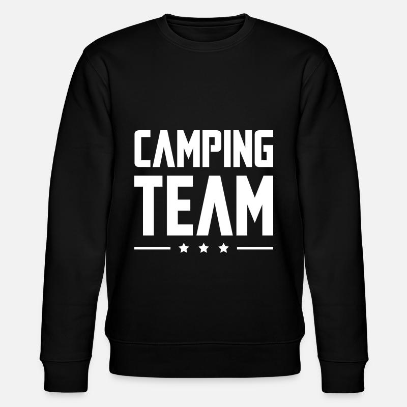 Équipe de camping - Sweat bio CHANGER Stanley/Stella Unisexe - noir