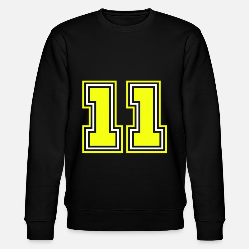 11 Symbole numérique - Sweat bio CHANGER Stanley/Stella Unisexe - noir