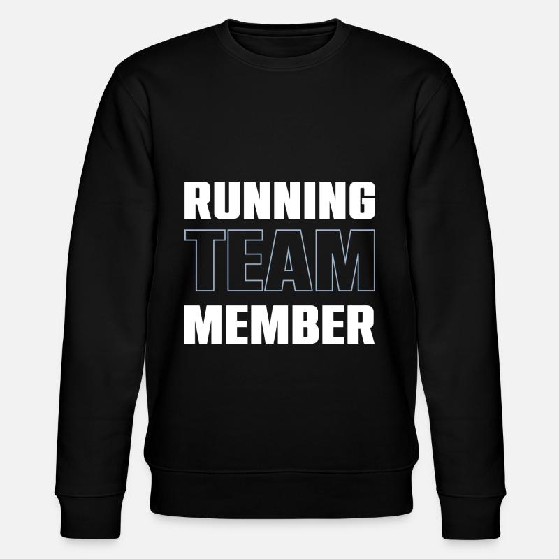 Running Team - Stanley/Stella Unisex Bio-Sweatshirt CHANGER  - Schwarz