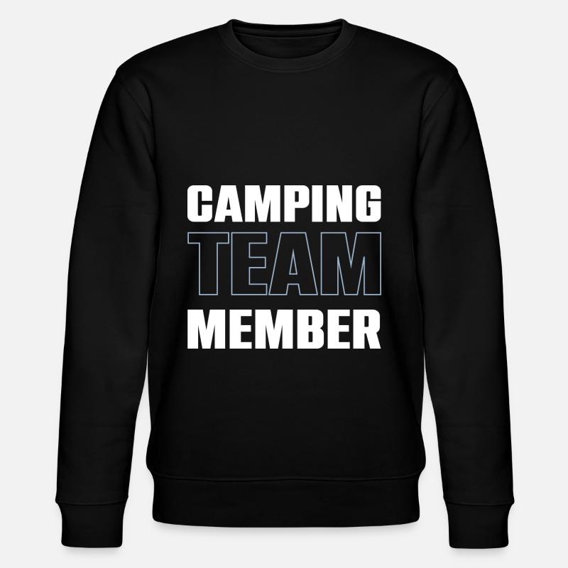 Équipe de camping - Sweat bio CHANGER Stanley/Stella Unisexe - noir