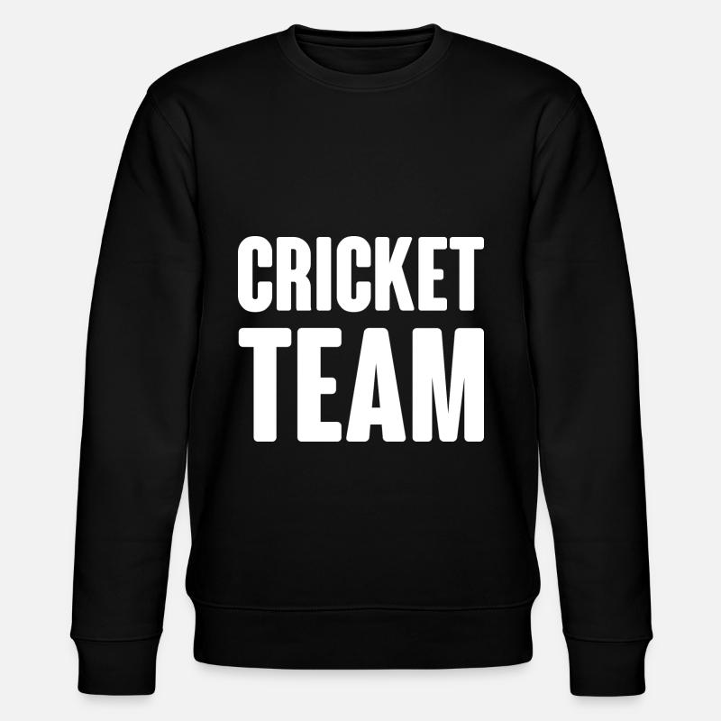 Équipe de cricket - Sweat bio CHANGER Stanley/Stella Unisexe - noir