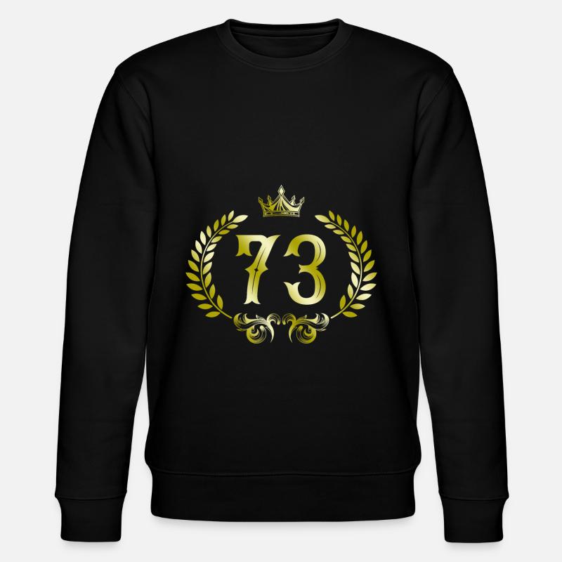 73 Couronne numérique - Sweat bio CHANGER Stanley/Stella Unisexe - noir