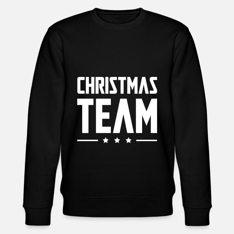 Équipe de Noël - Sweat bio CHANGER Stanley/Stella Unisexe - noir